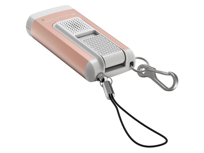 Ledlenser K6R Safety tölthető kulcstartós lámpa, riasztóval (502581)