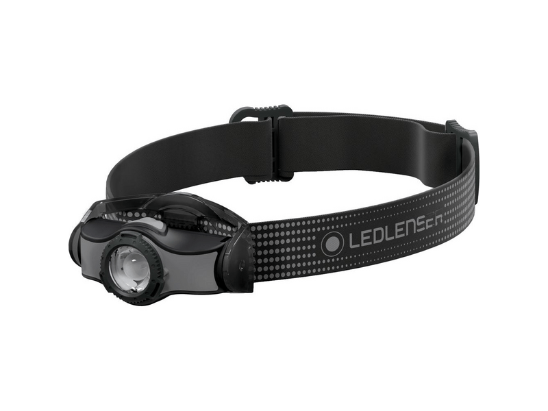 LEDLENSER MH3 outdoor LED fejlámpa 200lm 1xAA szürke