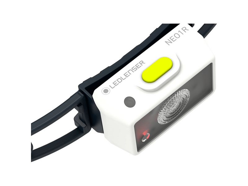 Ledlenser NEO1R tölthető futó fejlámpa, fehér/Lime