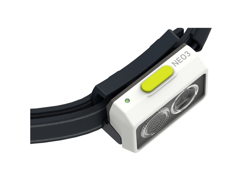 Ledlenser NEO3 fejlámpa, fehér/lime