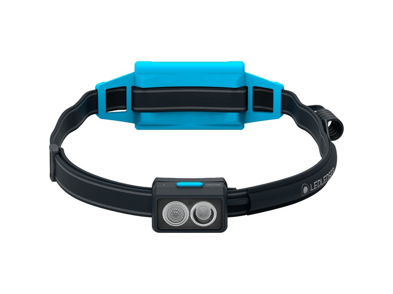 Ledlenser NEO5R Tölthető futó-fejlámpa, fekete/kék (502716)