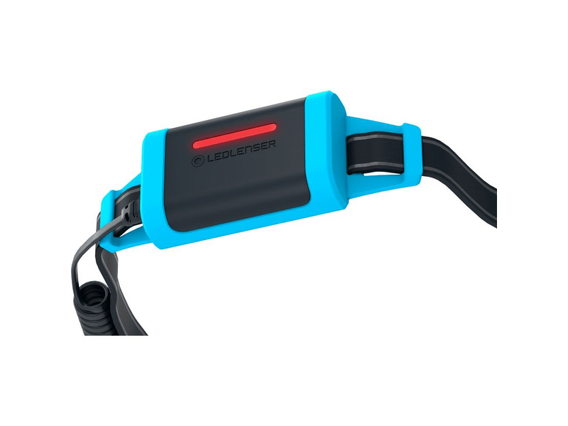 Ledlenser NEO5R Tölthető futó-fejlámpa, fekete/kék (502716)