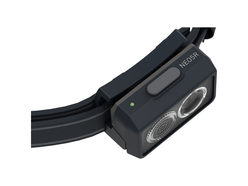 Ledlenser NEO5R futó-fejlámpa, fekete/szürke