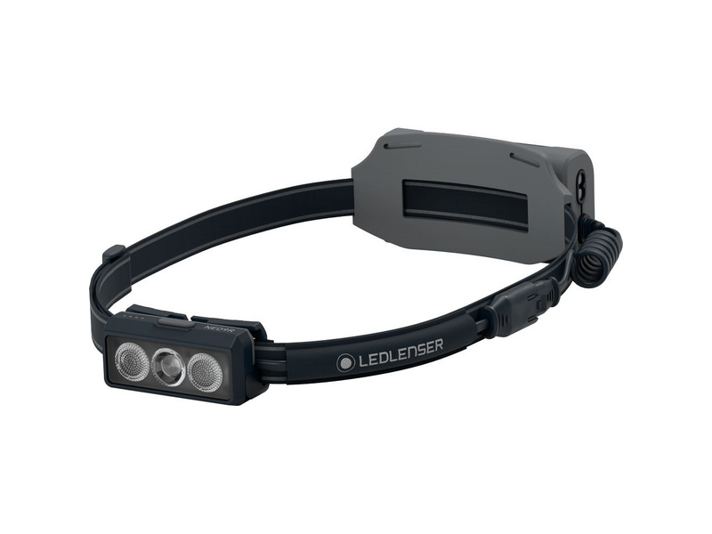 Ledlenser NEO9R Tölthető futó-fejlámpa, fekete/szürke (502324)