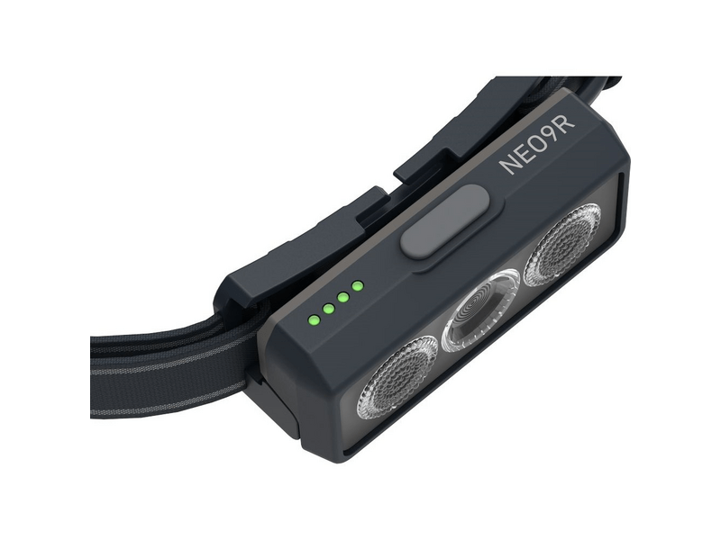 Ledlenser NEO9R Tölthető futó-fejlámpa, fekete/szürke (502324)