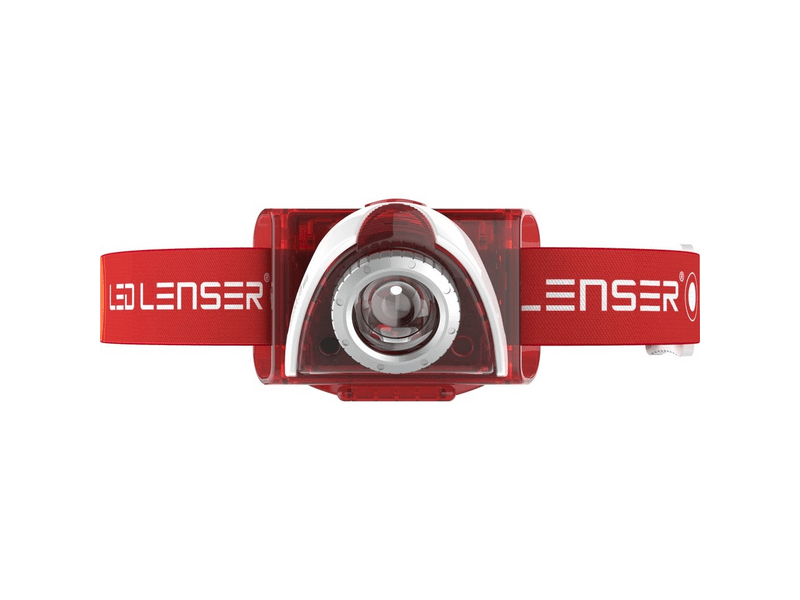 Ledlenser SEO5 Fejlámpa, piros (6006)