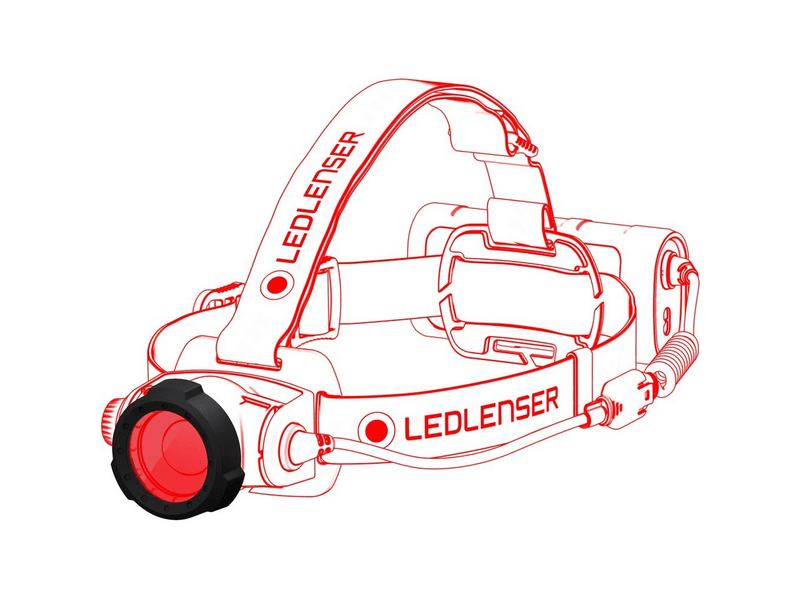 Ledlenser 502309 Színszűrő szett, 47 mm, H15R Core, Work