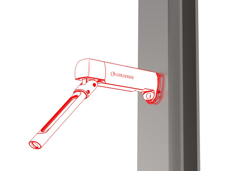 Ledlenser W6R Work 120lm/500lm tölthető munkalámpa (502736)