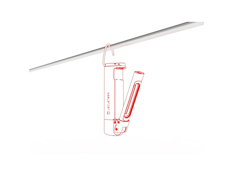 Ledlenser W7R Work 600lm tölthető munkalámpa UV fénnyel (502737)