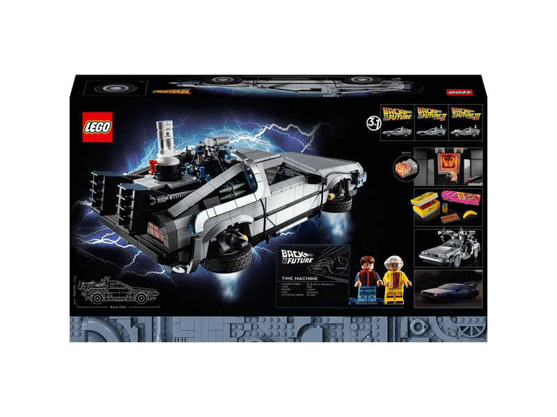 LEGO Creator Expert Vissza a jövőbe igép