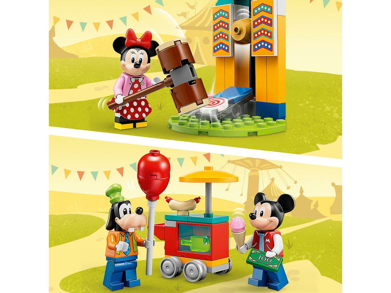 LEGO Minnie és Goofy vidámparki szórak