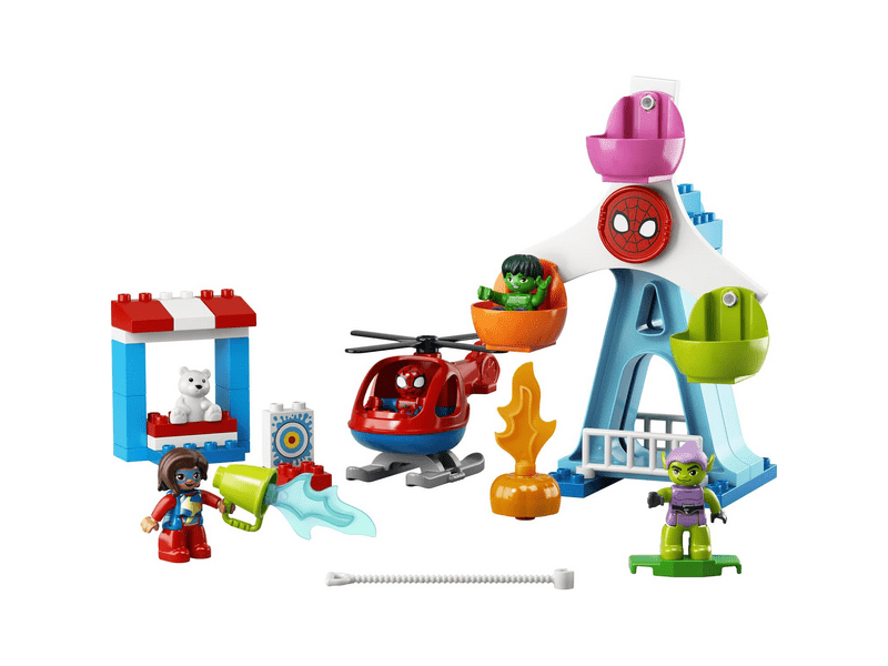 LEGO® DUPLO® Super Heroes Pókember és barátai: Vidámparki kaland (10963)