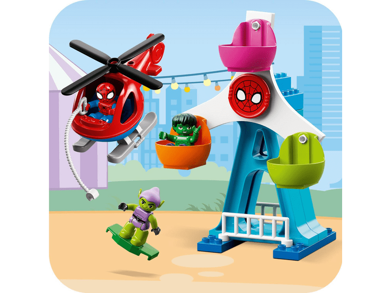 LEGO® DUPLO® Super Heroes Pókember és barátai: Vidámparki kaland (10963)