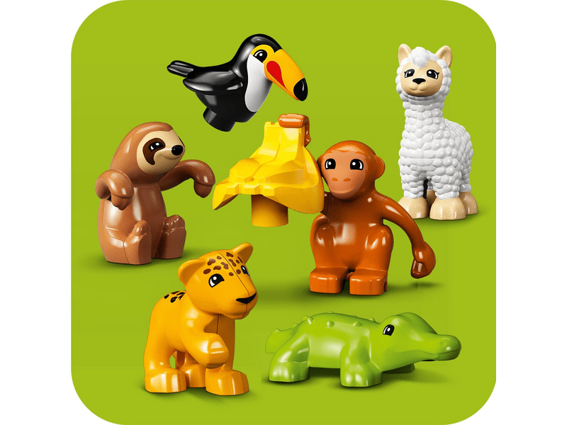 LEGO® DUPLO® Town Dél-Amerika vadállatai (10973)