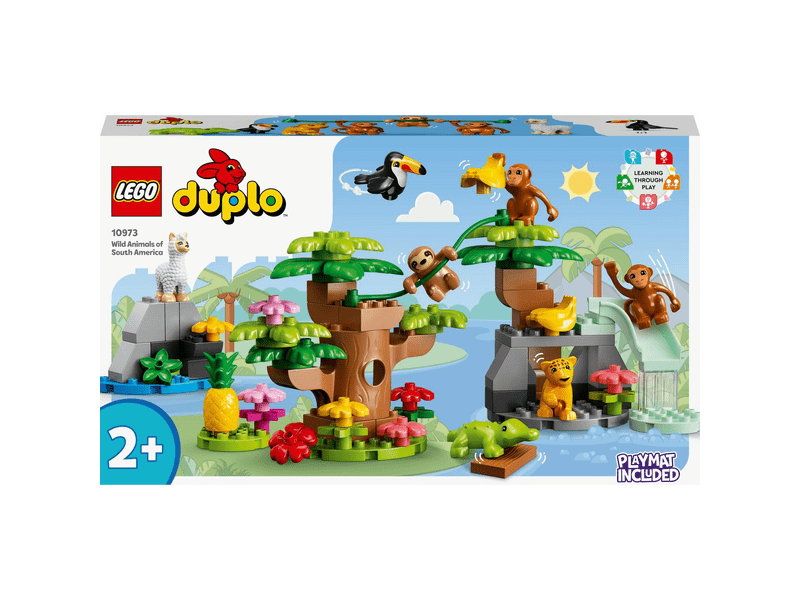 LEGO® DUPLO® Town Dél-Amerika vadállatai (10973)