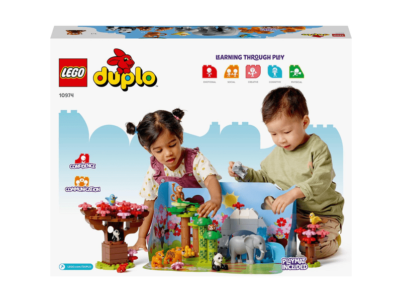 LEGO® DUPLO® Town Ázsia vadállatai (10974)