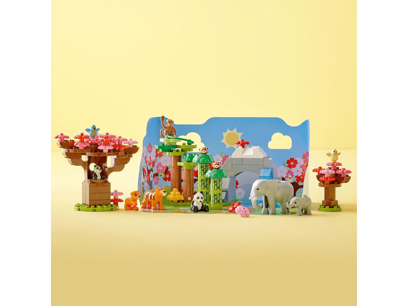 LEGO® DUPLO® Town Ázsia vadállatai (10974)