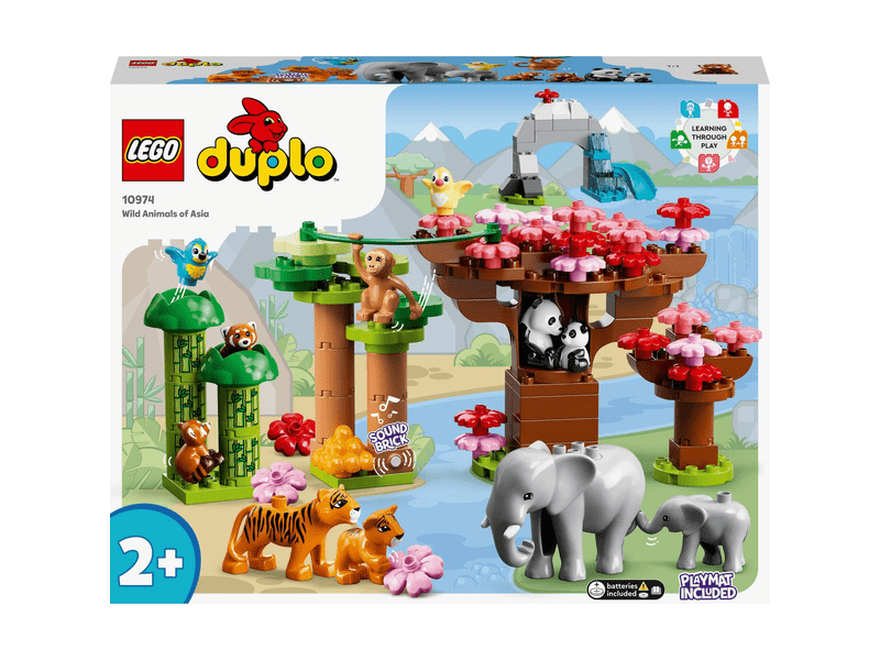 LEGO® DUPLO® Town Ázsia vadállatai (10974)
