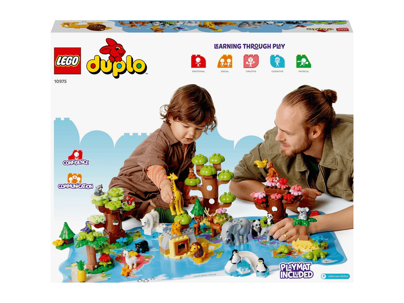 LEGO® DUPLO® Town A nagyvilág vadállatai (10975)