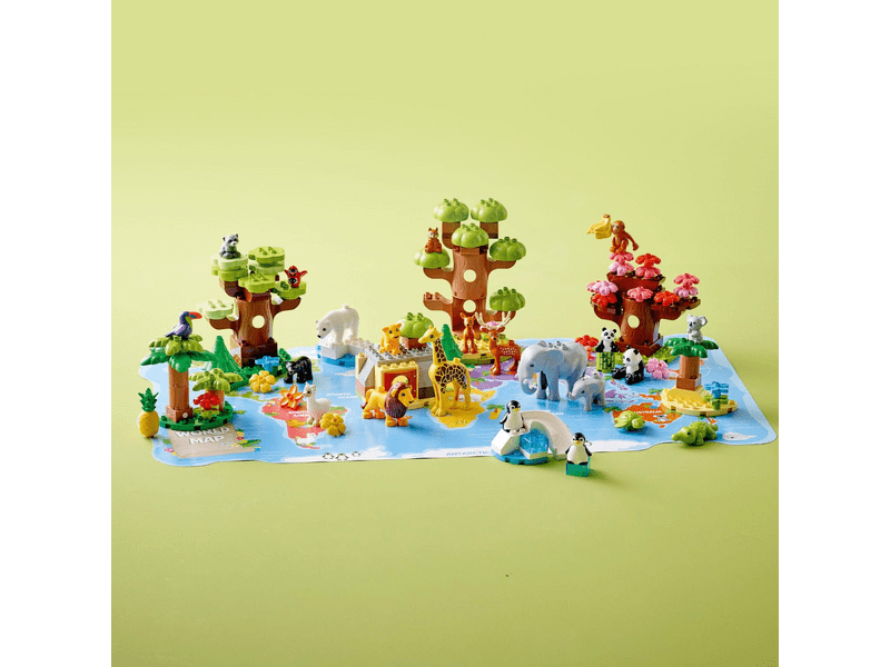 LEGO® DUPLO® Town A nagyvilág vadállatai (10975)