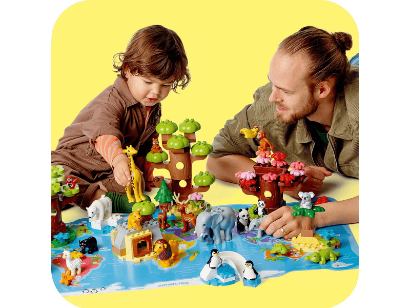 LEGO® DUPLO® Town A nagyvilág vadállatai (10975)