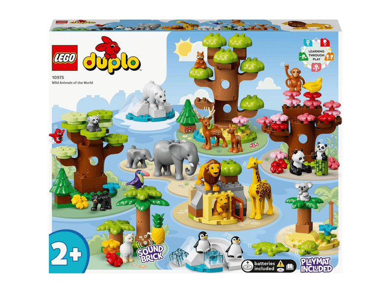LEGO® DUPLO® Town A nagyvilág vadállatai (10975)