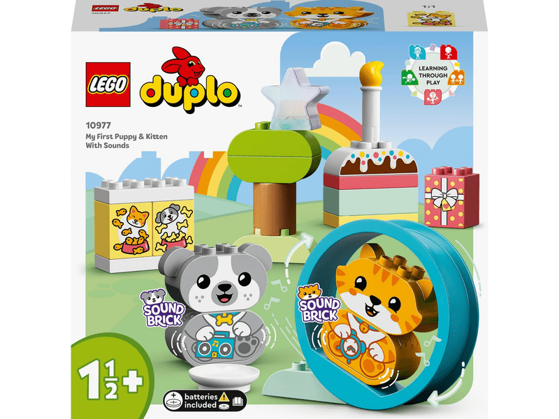 LEGO® DUPLO® My First Első kutyusom és cicám (10977)