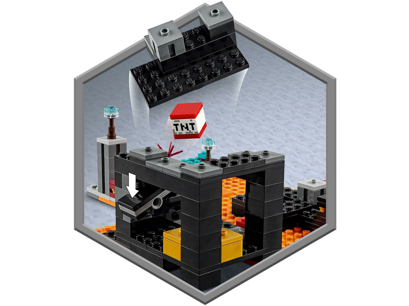 LEGO Minecraft Az alvilági bástya