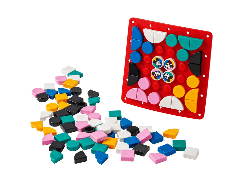 LEGO® DOTS Mickey egér és Minnie egér felvarró (41963)