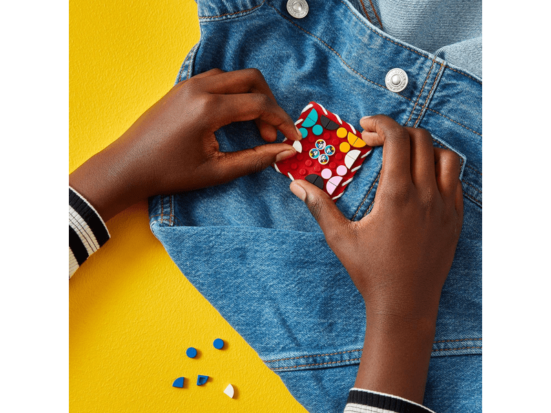 LEGO® DOTS Mickey egér és Minnie egér felvarró (41963)
