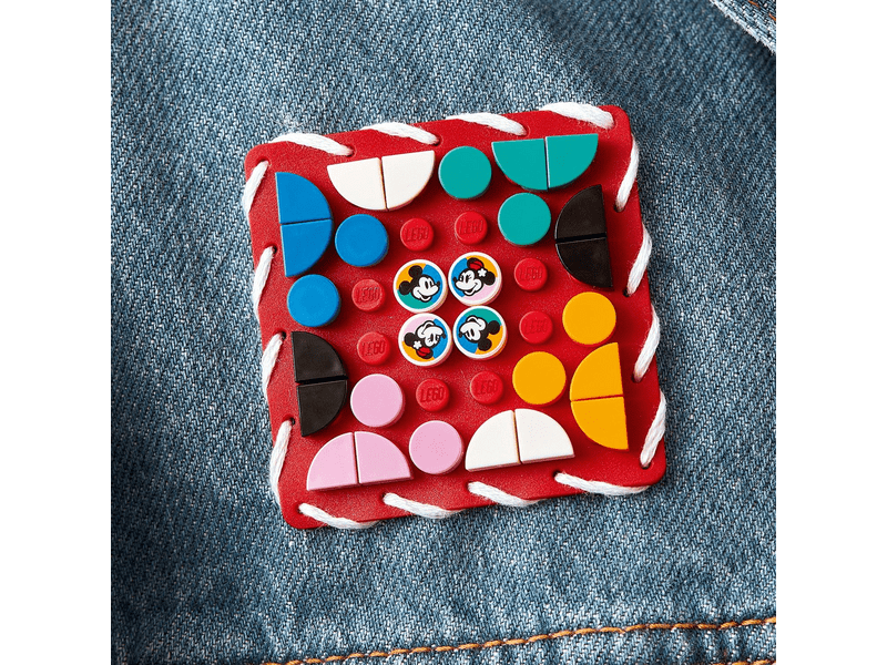 LEGO® DOTS Mickey egér és Minnie egér felvarró (41963)