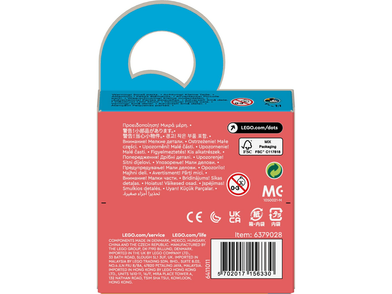 LEGO® DOTS Mickey egér és Minnie egér felvarró (41963)
