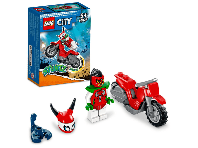 LEGO® City Stuntz Vakmerő skorpió kaszkadőr motorkerékpár (60332)