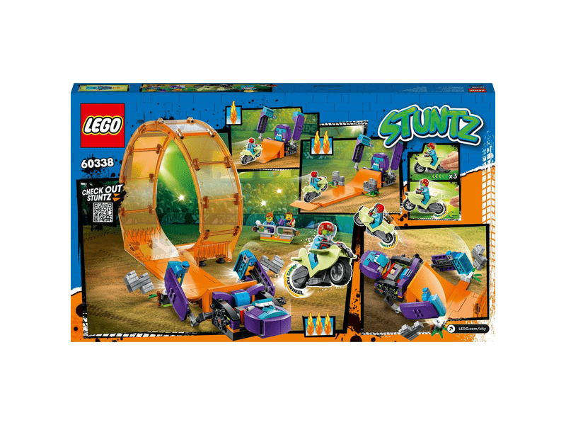 LEGO® City Stuntz Csimpánzos zúzós kaszkadőr hurok (60338)