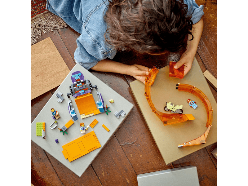 LEGO® City Stuntz Csimpánzos zúzós kaszkadőr hurok (60338)