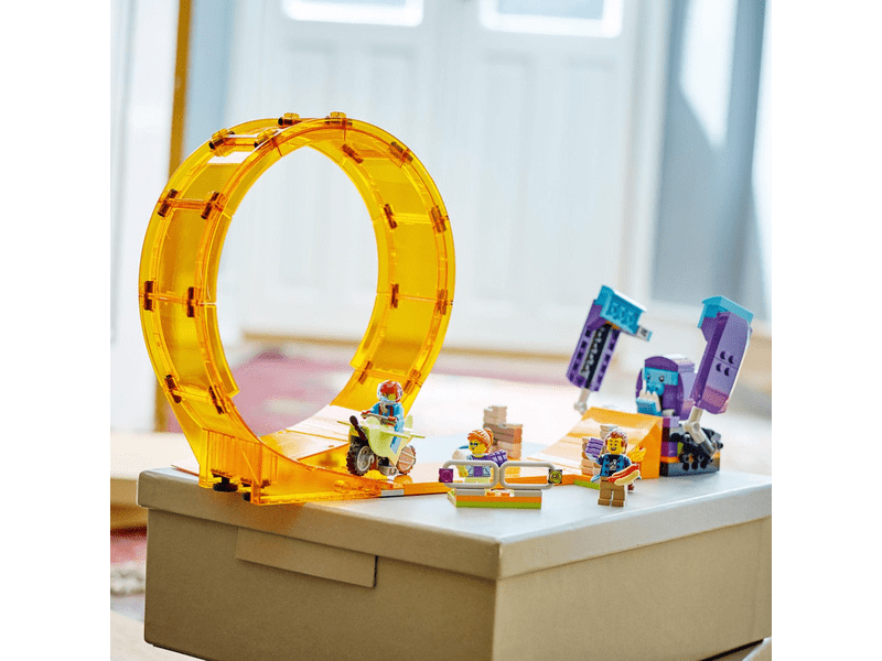 LEGO® City Stuntz Csimpánzos zúzós kaszkadőr hurok (60338)