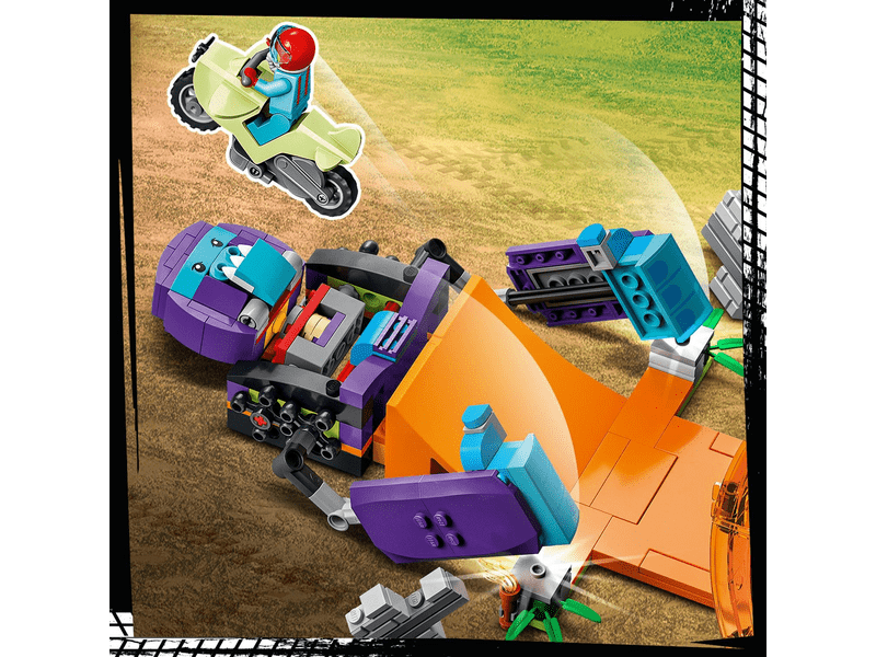 LEGO® City Stuntz Csimpánzos zúzós kaszkadőr hurok (60338)