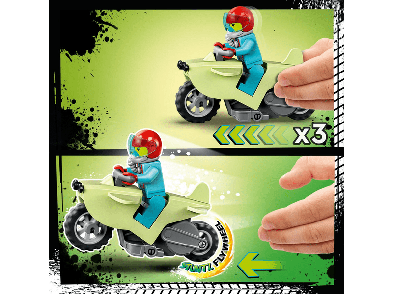 LEGO® City Stuntz Csimpánzos zúzós kaszkadőr hurok (60338)