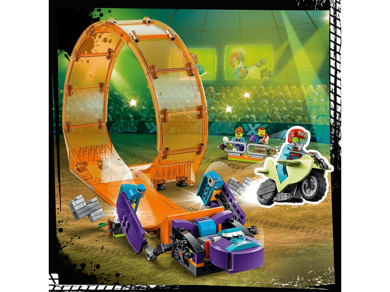 LEGO® City Stuntz Csimpánzos zúzós kaszkadőr hurok (60338)