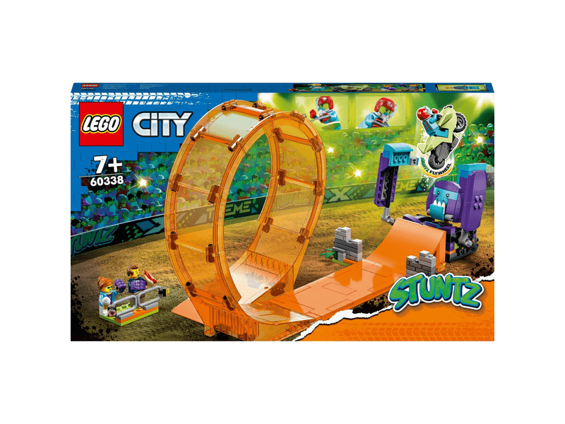 LEGO® City Stuntz Csimpánzos zúzós kaszkadőr hurok (60338)