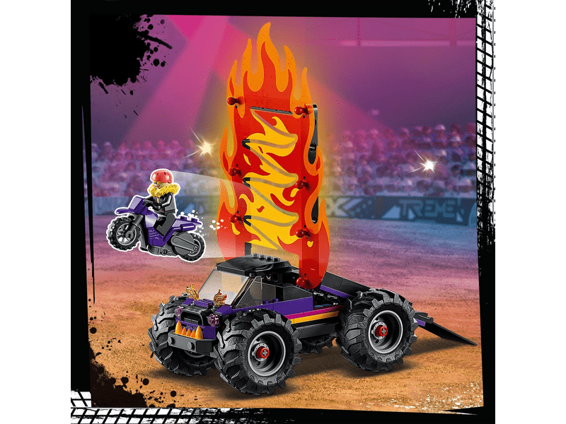 LEGO® City Stuntz Kaszkadőr aréna dupla hurokkal (60339)