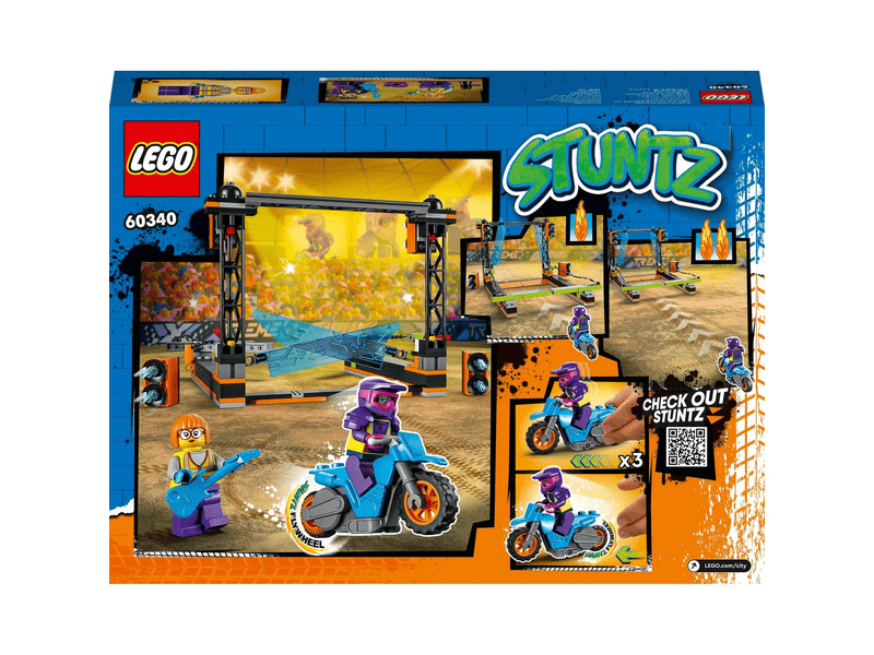 LEGO® City Stuntz Pengés kaszkadőr kihívás (60340)