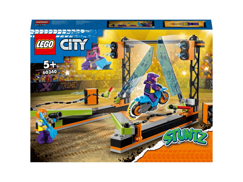 LEGO® City Stuntz Pengés kaszkadőr kihívás (60340)