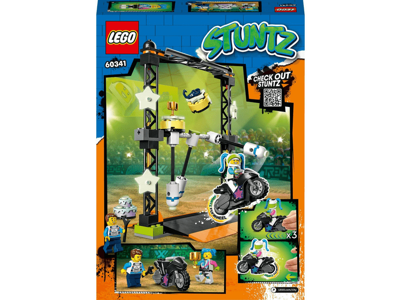 LEGO® City Stuntz Leütéses kaszkadőr kihívás (60341)
