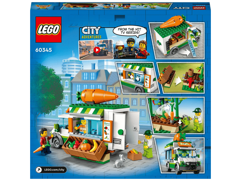 LEGO® City Farm Zöldségárus autó (60345)