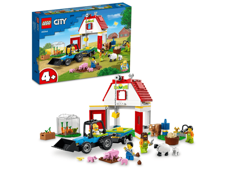 LEGO® City Farm Pajta és háziállatok (60346)