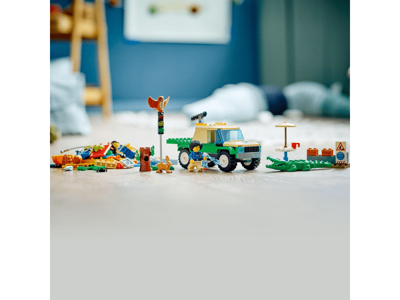 LEGO® City Missions Vadállat mentő küldetések (60353)