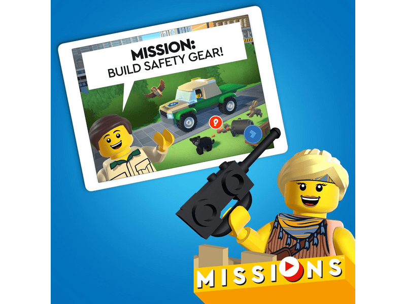 LEGO® City Missions Vadállat mentő küldetések (60353)