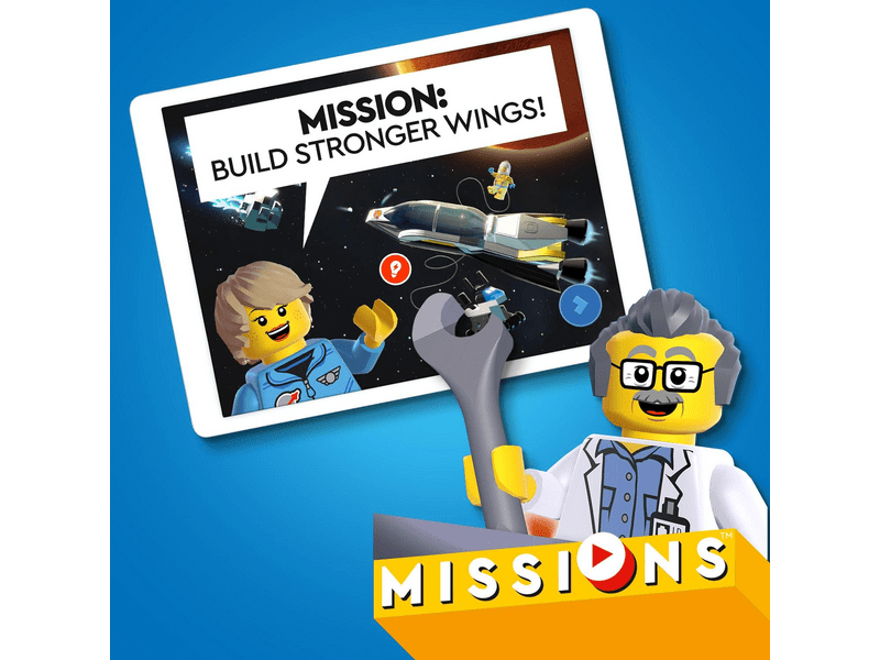 LEGO® City Missions Marskutató űrjármű küldetés (60354)