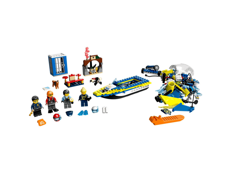 LEGO® City Missions Vízirendőrség nyomozói küldetés (60355)
